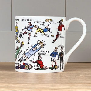 Picturemaps The Art Of Football Mug 350ml